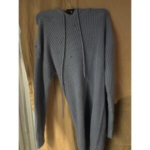 Full Circle Trends blue knit sweater, Size M, Women's